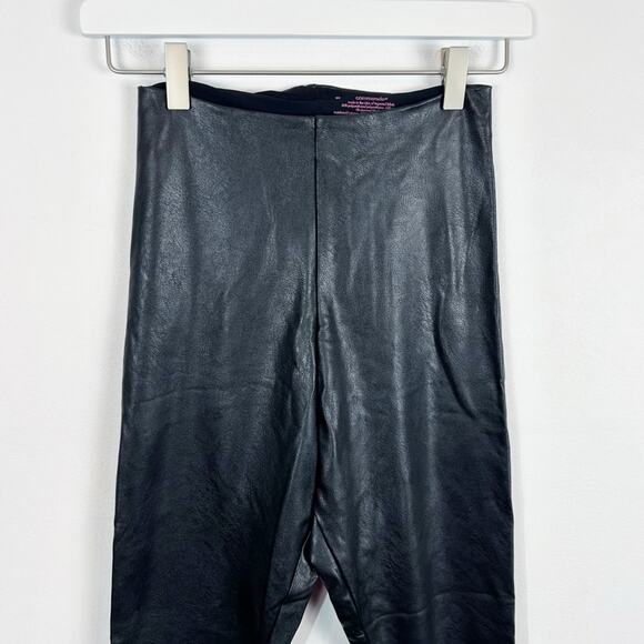 Commando High Waisted Faux Leather Leggings Size Medium - Picture 4 of 5